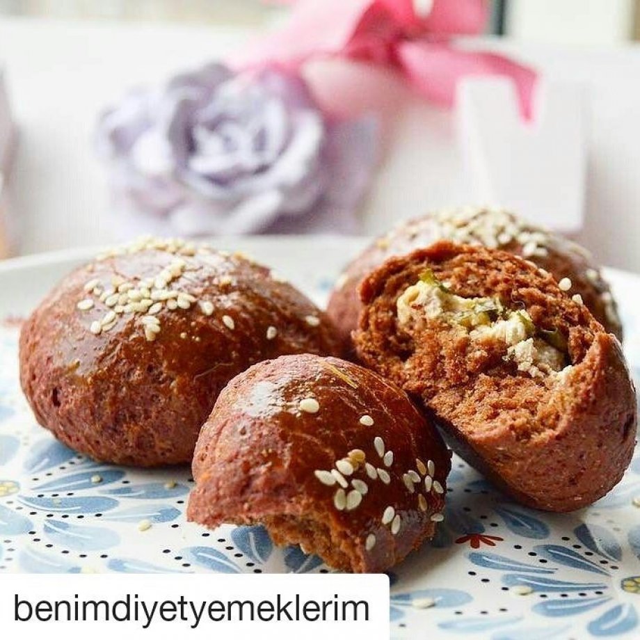 Pancarlı Tuzlu Muffin Pancarlı Tuzlu Muffin