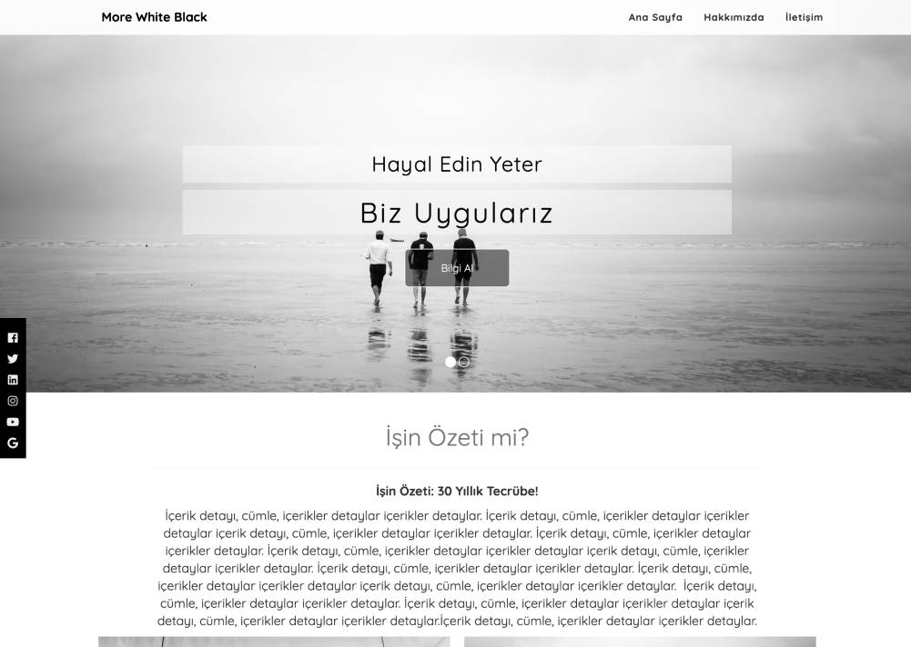 En İyi Hazır Web Sitesi
