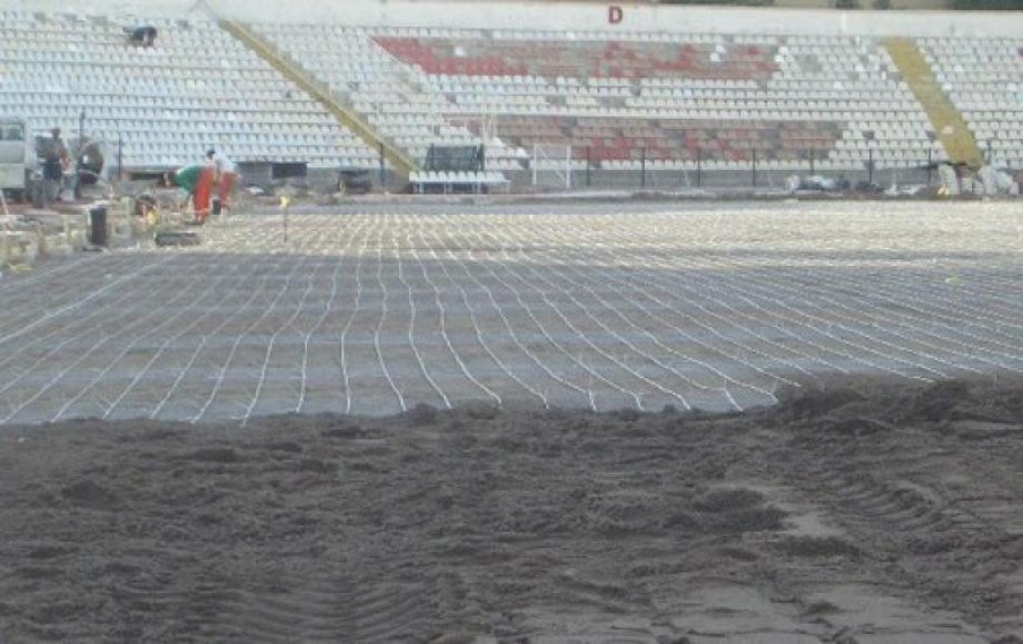 Eski Sivas 4 Eylül Stadyumu Elektrikli Yerden Isıtma