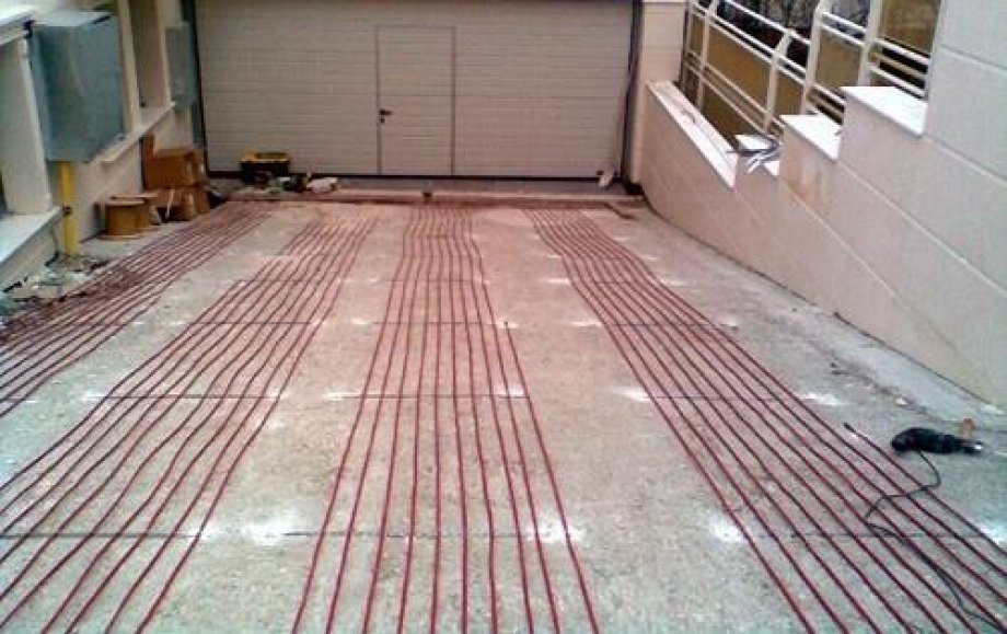 OYAK Electrical Underfloor Heating in the Garage Input, Wood Floor