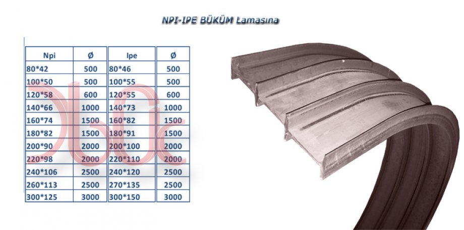 INP-IPE Büküm-LAMASINA