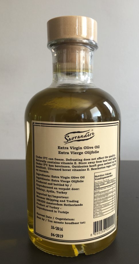 Savrandere Extra Virgin Olive Oil