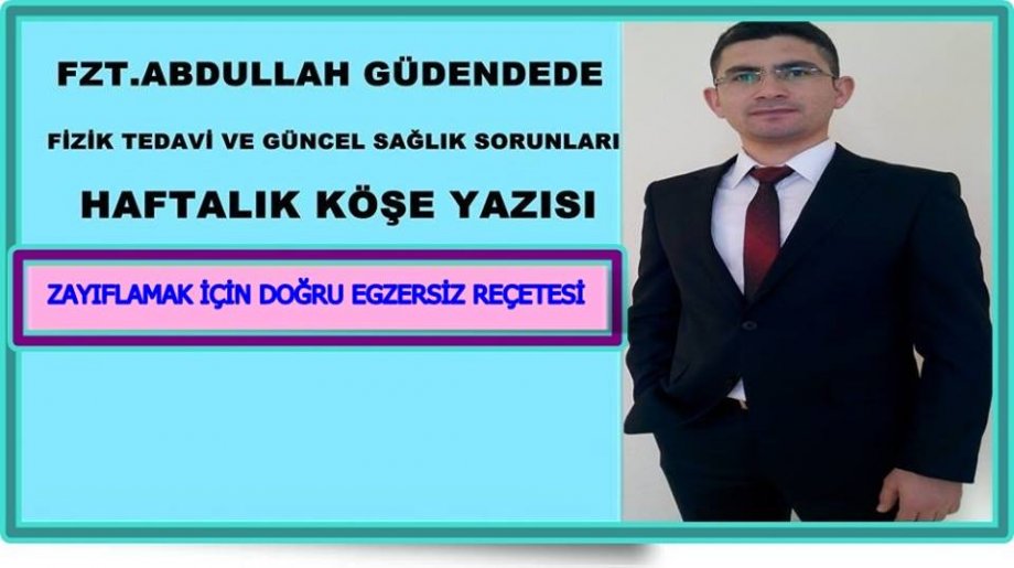 Zayıflamak İçin Doğru Egzersiz Reçetesi