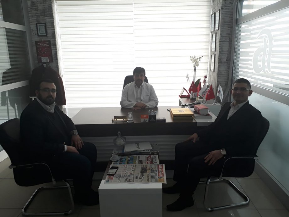 Dt.Serkan Şimşek Hocama, Y.Refah P. İl Başkanlığı Görevini Üstlenmesi Dolayısıyla Hayırlı Olsun Dedik.