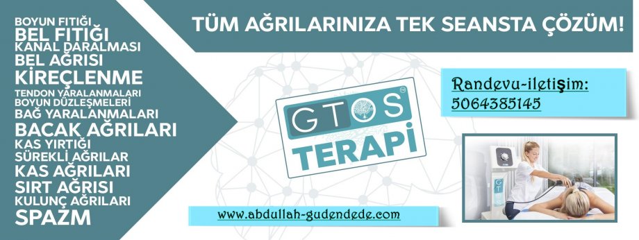 Aksaray GTOS Terapi yi kazandırdık