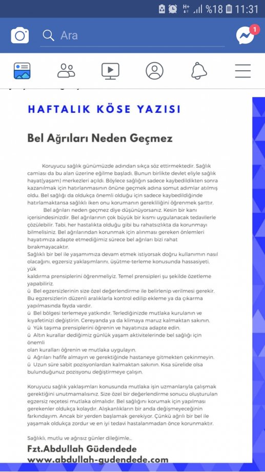Bel Ağrıları Neden Geçmez, Aksaray bel fıtığı, Aksaray boyun fıtığı,Aksaray fizyoterapist
