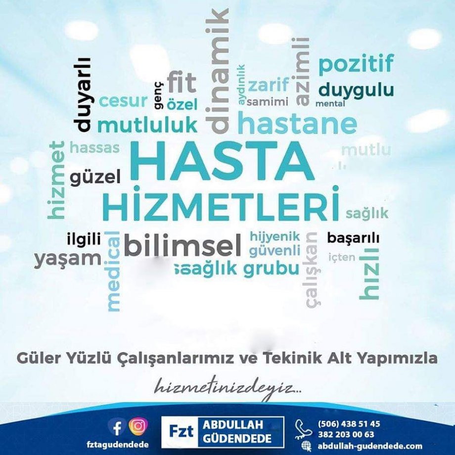 kaliteli hizmet, aksaray fizyoterapist, randevu