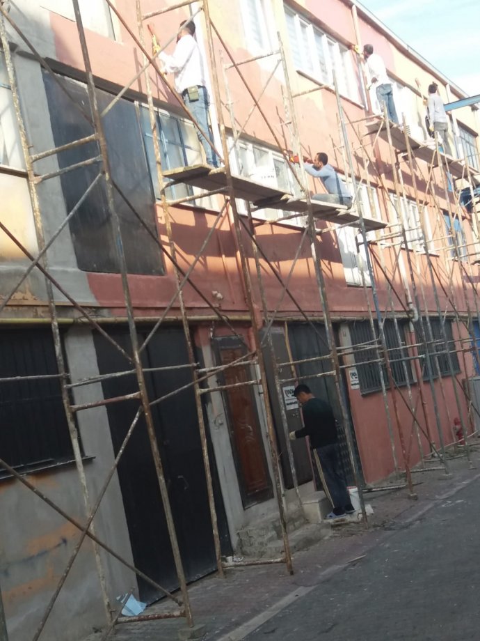 BOYA YAPIM İŞİNİ SİTE SAKİNLERİNE DUYURUMUZ