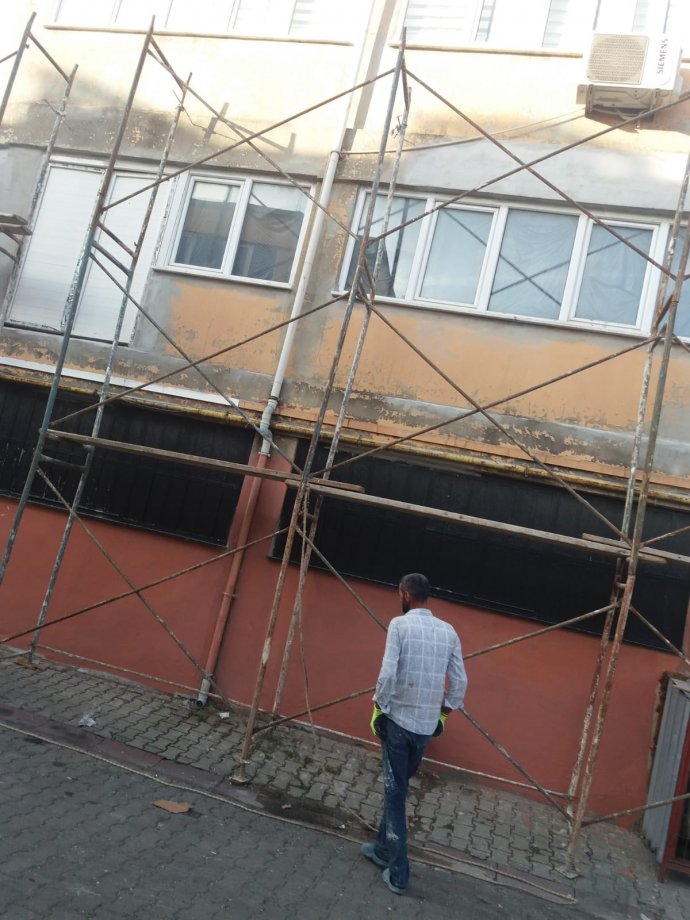 BOYA YAPIM İŞİNİ SİTE SAKİNLERİNE DUYURUMUZ