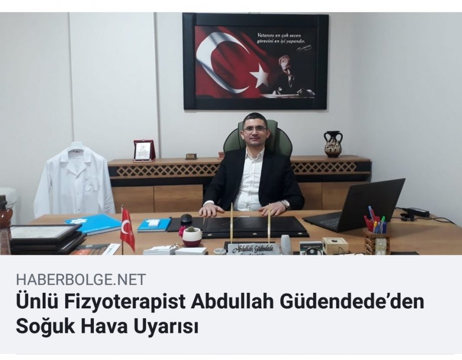 ünlü fizyoterapist abdullah güdendede, aksaray uzman fizyoterapist, aksaray manuel terapi