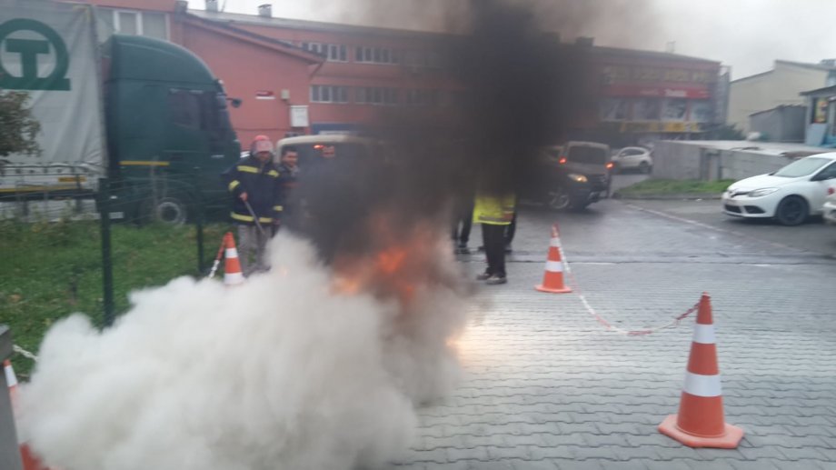 20.02.2020 TARİHİNDE YAPILAN YANGIN VE KURTARMA TATBİKATI.