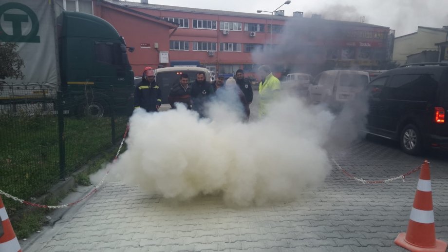 20.02.2020 TARİHİNDE YAPILAN YANGIN VE KURTARMA TATBİKATI.