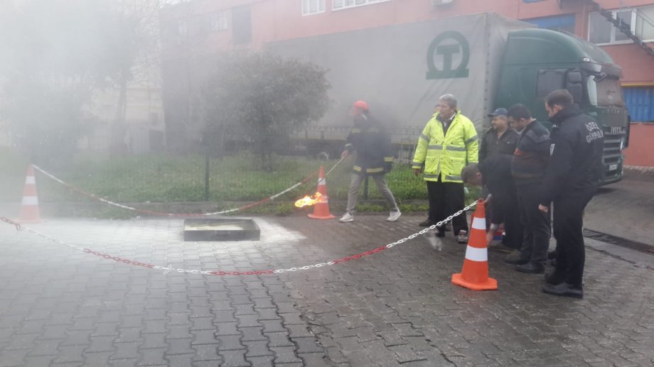 20.02.2020 TARİHİNDE YAPILAN YANGIN VE KURTARMA TATBİKATI.