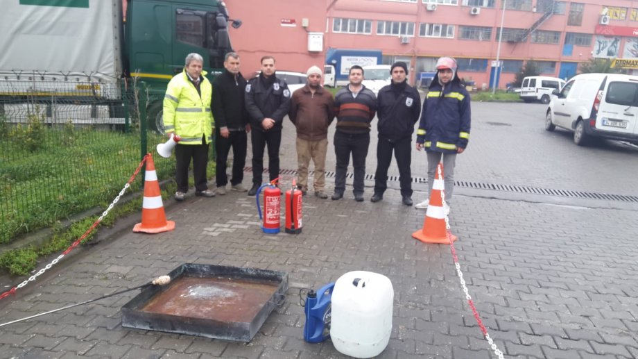 20.02.2020 TARİHİNDE YAPILAN YANGIN VE KURTARMA TATBİKATI.