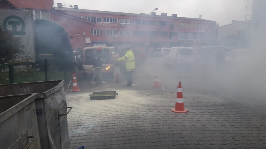 20.02.2020 TARİHİNDE YAPILAN YANGIN VE KURTARMA TATBİKATI.