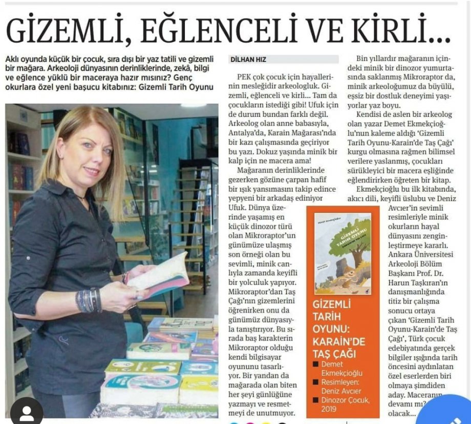 Gizemli, Eğlenceli ve Kirli - Dilhan Hız - Birgün Gazetesi - 4 Haziran 2019