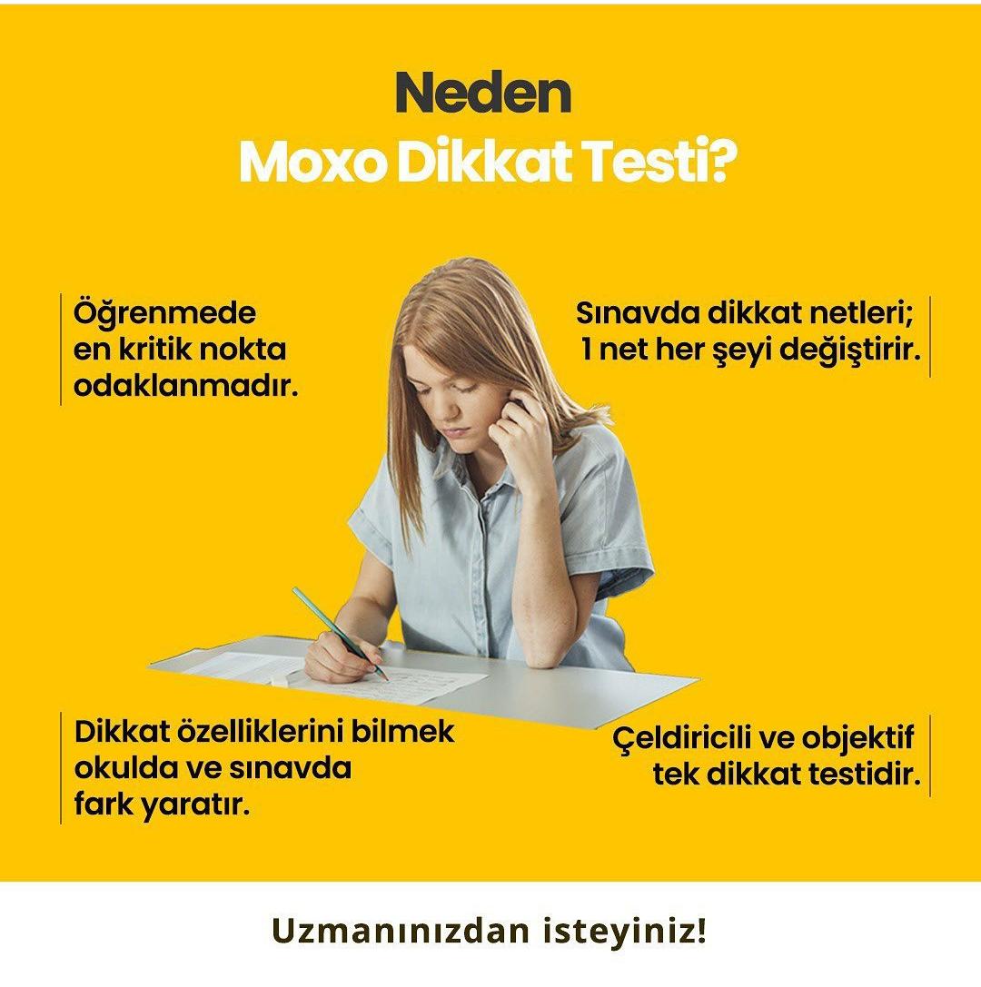 Moxo Dikkat Performans Testi Artık Fizyomet