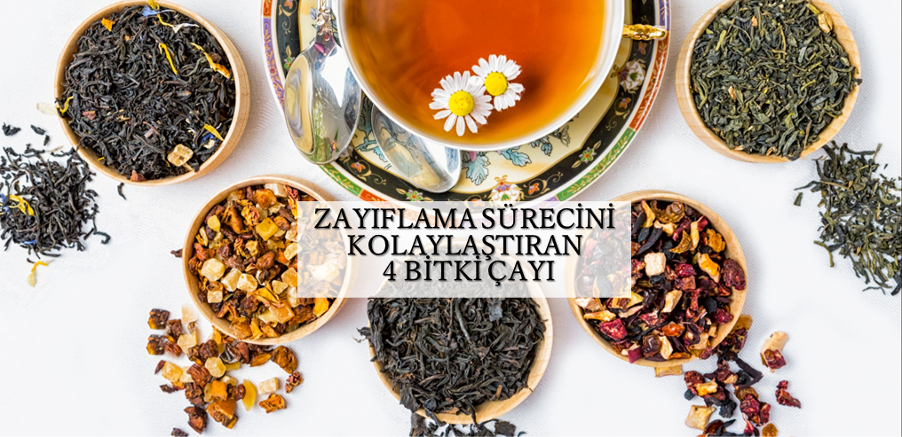 Zayıflama Sürecini Kolaylaştıran 4 Bitki Çayı