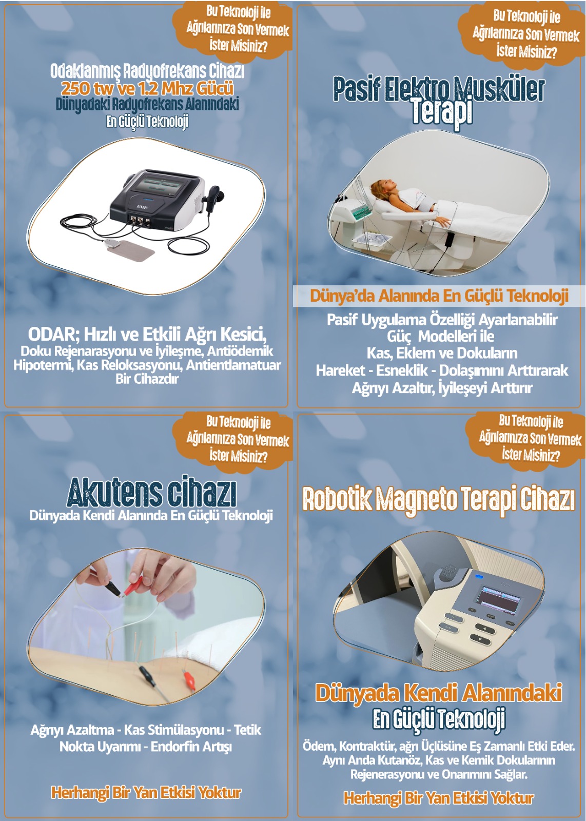 Robotik Magneto Terapi Cihazı