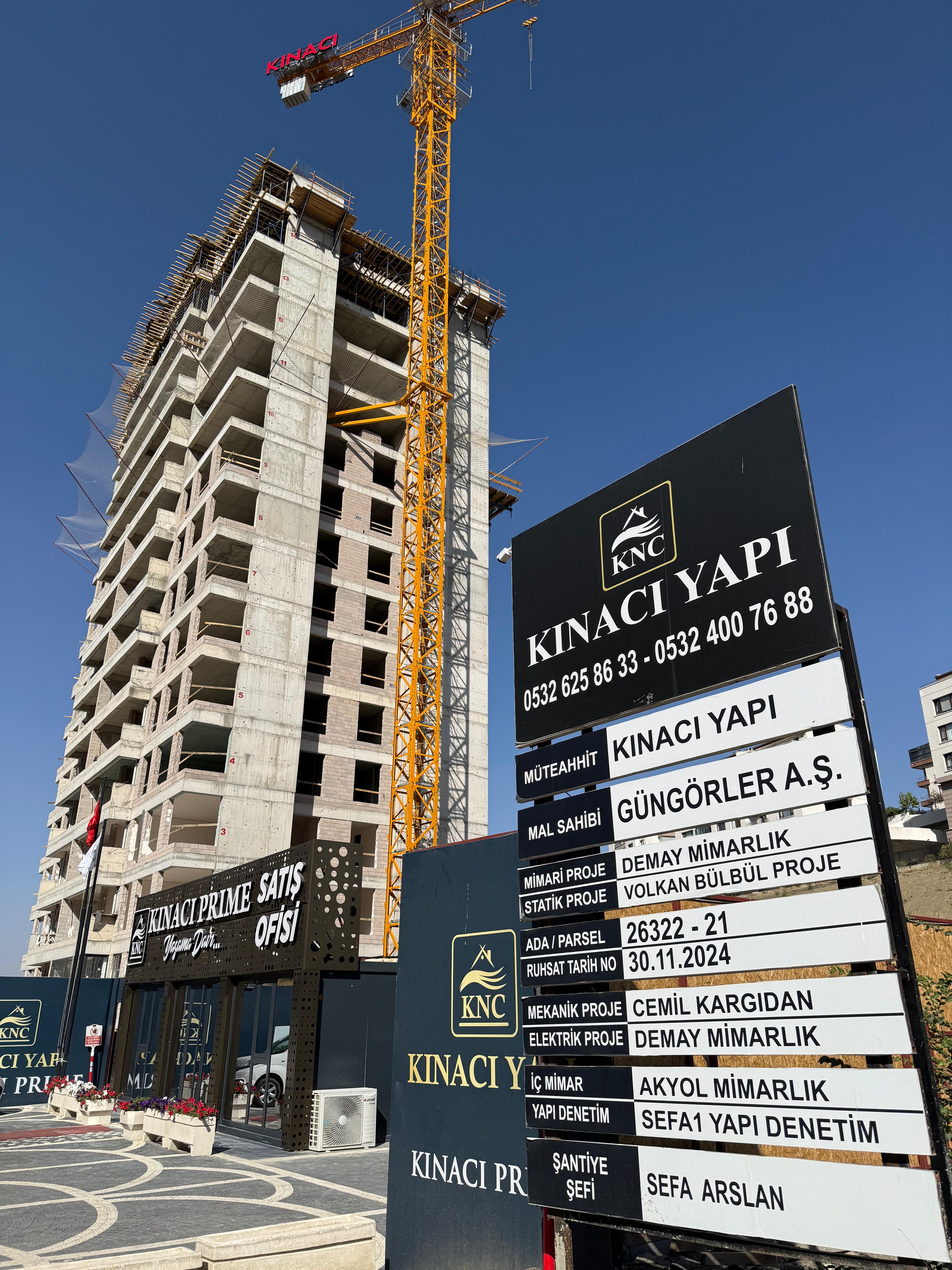 Kınacı Prime Çankaya Residence